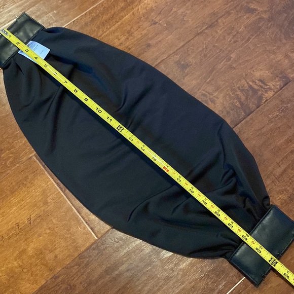 Bebe Extra Wide Bling Belt - Picture 10 of 12